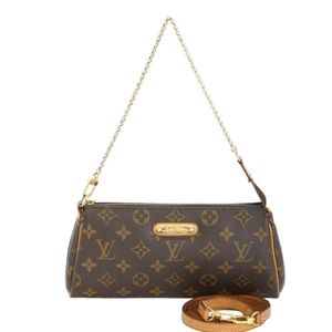LOUIS VUITTONMonogram Eva Clutch w/ Strap